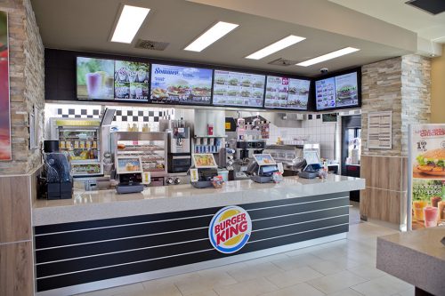 Burger-King Restaurant