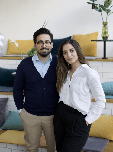 Ehepaar Anil und Tanya Balci, Erfinder von Cloud Kitchen