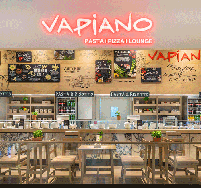 VAPIANO Food-Franchise